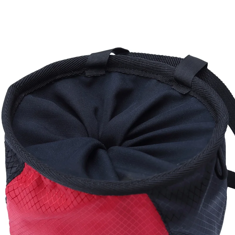Chalk Bag Magnesium Powder Storage Pouch for Rock Climbing Gym with Drawstring Adjustable Waist Belt Chalk Bag Magnesium Powder Storage Pouch for Rock Climbing Gym with Drawstring Adjustable Waist Belt