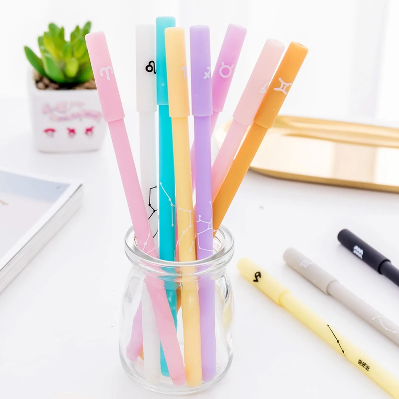 

Constellation Gel Pen Unisex Kawaii Stationery School Supplies Gel Ink Pen Stationery Office Suppliers Pen Kids Gifts Prizes