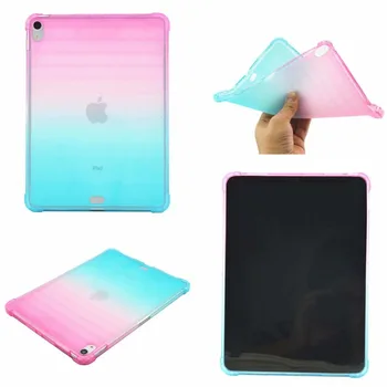 

Fashion Soft Silicon TPU Case For Apple iPad Pro 11 Inch 2018 Model A1979 A1934 A2013 Coque Shock Proof Tablet Back Case Cover