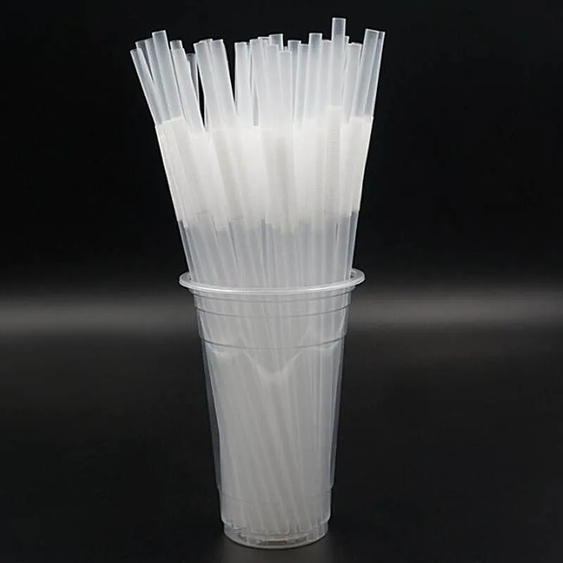 1 упаковка прозрачные чистые соломинки Свадебная вечеринка очень длинные гибкие питьевые гнущиеся соломинки HD0119