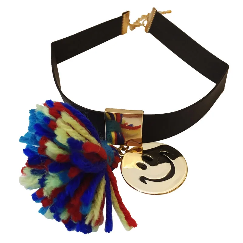 2018 New Fashion Choker Necklace For Women Black Ribbon strip Collar Party Jewelry Neck accessories Girls Punk Charming chokers | Украшения