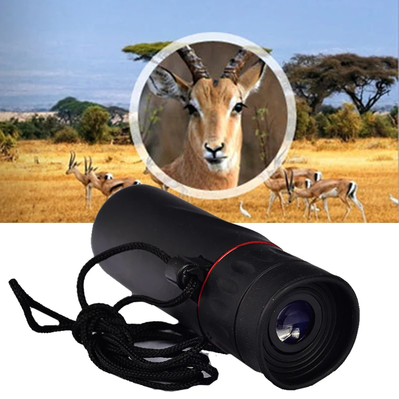 

Mini 20 x 25 HD Focus Monocular Telescope 8X21 Zoom Optic Lens Binocular Spotting Scope Coating Lenses Dual Focus Optic Lens