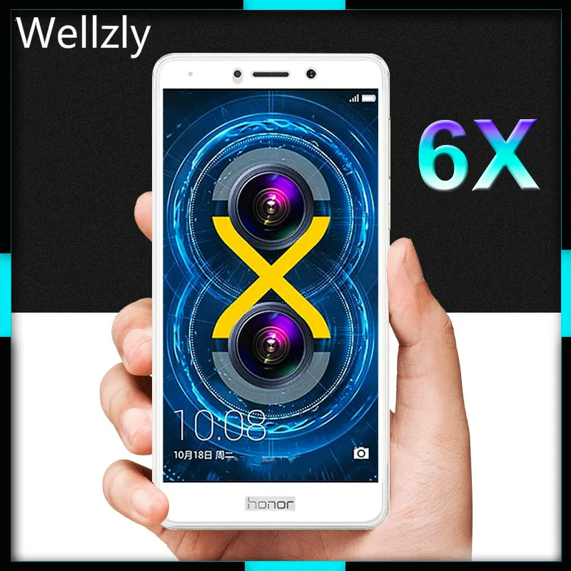 

3D Full Cover Screen Protector For Huawei Honor 6X case Tempered Glass On The Honor 6X 6 x Glass Film Protective 9H Premium Glas