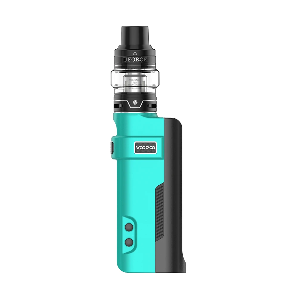Billige Original VOOPOO REX 80 W TC Kit 2 ML UFORCE Tank GEN. FIT Chip Angetrieben durch Einzelne 18650 Batterie Keine Batterie Ecig Vape Kit VS Drag 2
