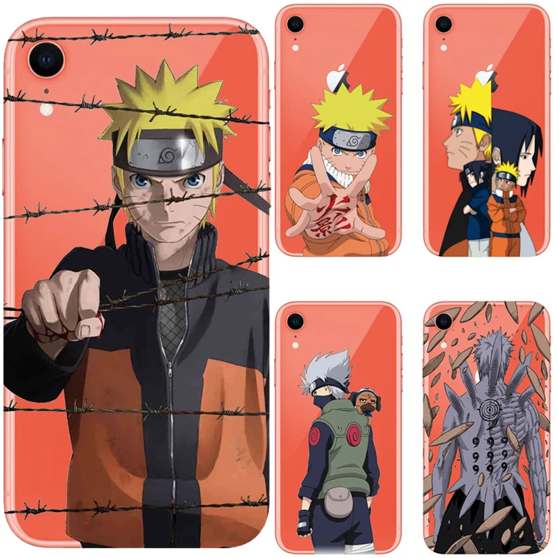 Мультфильм Наруто Uzumaki чехол для iPhone XS Max XR Manto do Quarto Hokage Мягкий силиконовый X 6S 7 8 Plus