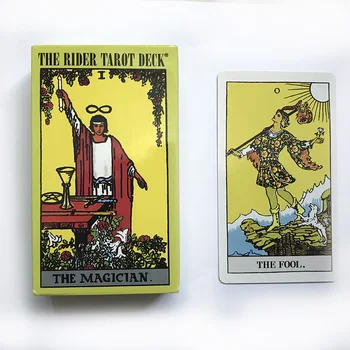 

78+2 PCS/Set The Rider Tarot Deck Board Game Cards Game English Edition Tarot Board Game For Family/Friends