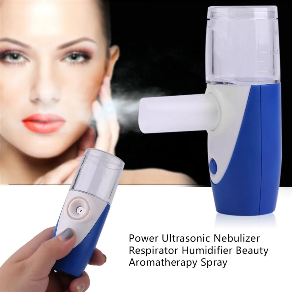 

Compact Size Handheld Ultrasonic Nebulizer Mesh Nebuliser Rechargeable Humidifier Atomizer for Children Adult