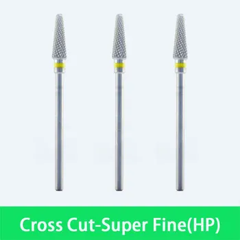 

3pcs/set Dental Lab Tungsten Carbide Burs-Cross Cut Superfine-2.35mm Shank for HP Handpiece-200475