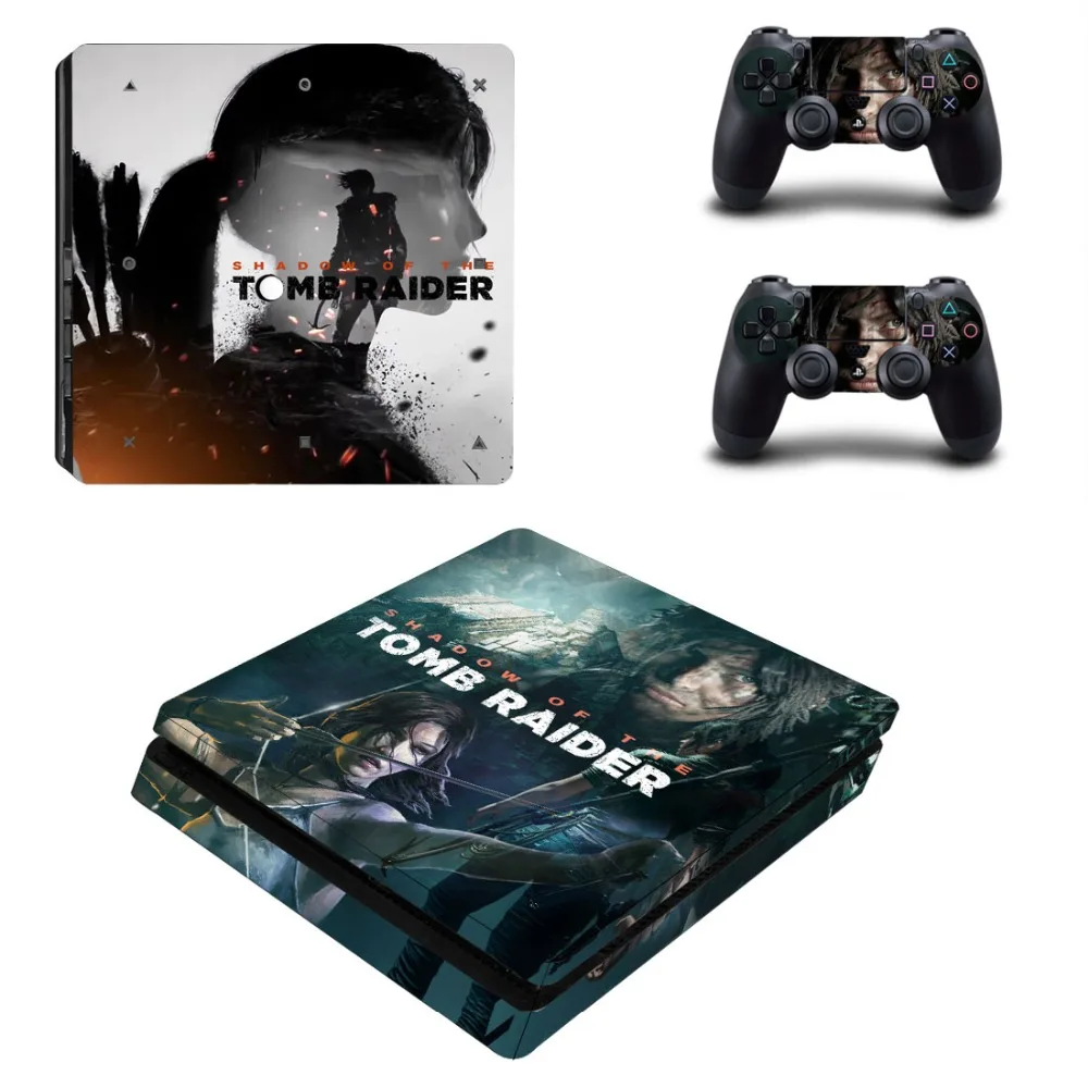 Shadow of The Расхитительница PS4 тонкая кожа Стикеры виниловые обои для Игровые
