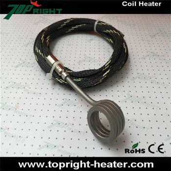 

16mm Heating section 4x4mm Spring coil hot runner heater for Plastic mold