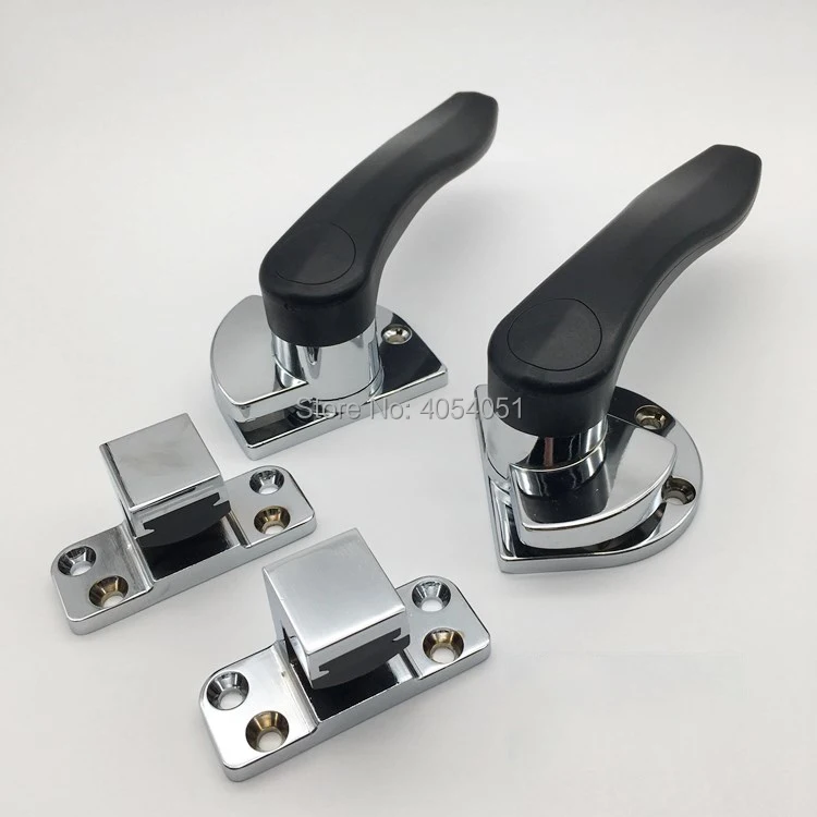 do aço inoxidável, Fechadura do botão do