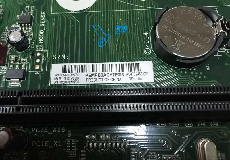 Материнская плата 782450 001 для настольных ПК HP 280 G1 MT материнская 791128 501 LG1150 100%