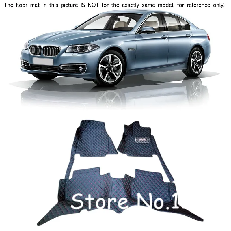 

For BMW 5 Series 2014 2015 2016 F10 Auto Custom Waterproof Special Car Styling Car Floor Mats Liner Carpet