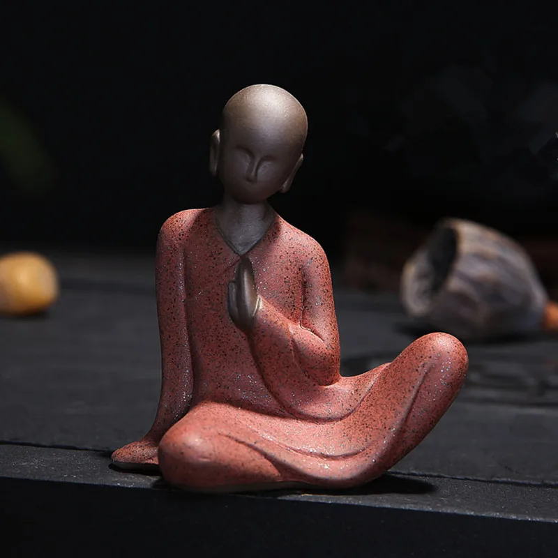 Mini Buddha Figurine Statue Home Decor Yoga Feng Shui India