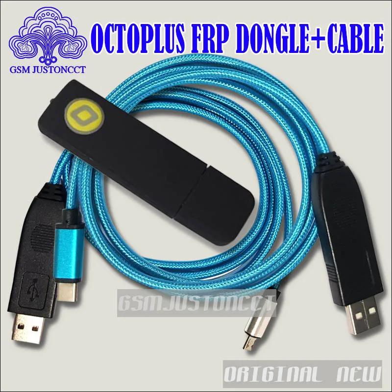 Ключ для инструментов Octoplus FRP с кабелем Octplus UART набор 2 в 1 (кабель Micro + type C) Samsung Huawei