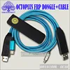 Octoplus FRP tool dongle with Octplus FRP UART cable 2 in 1 set ( Micro + type C cable ) for Samsung, Huawei, LG, Alcatel, Motor ► Photo 1/6