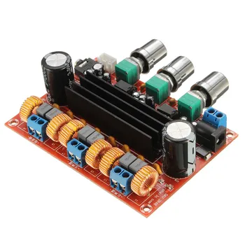 

TPA3116D2 Sound Quality Power Amplifier Board 50W *2 +100W 2.1 Channel Digital Subwoofer Power Amplifier Board DC12V-24V