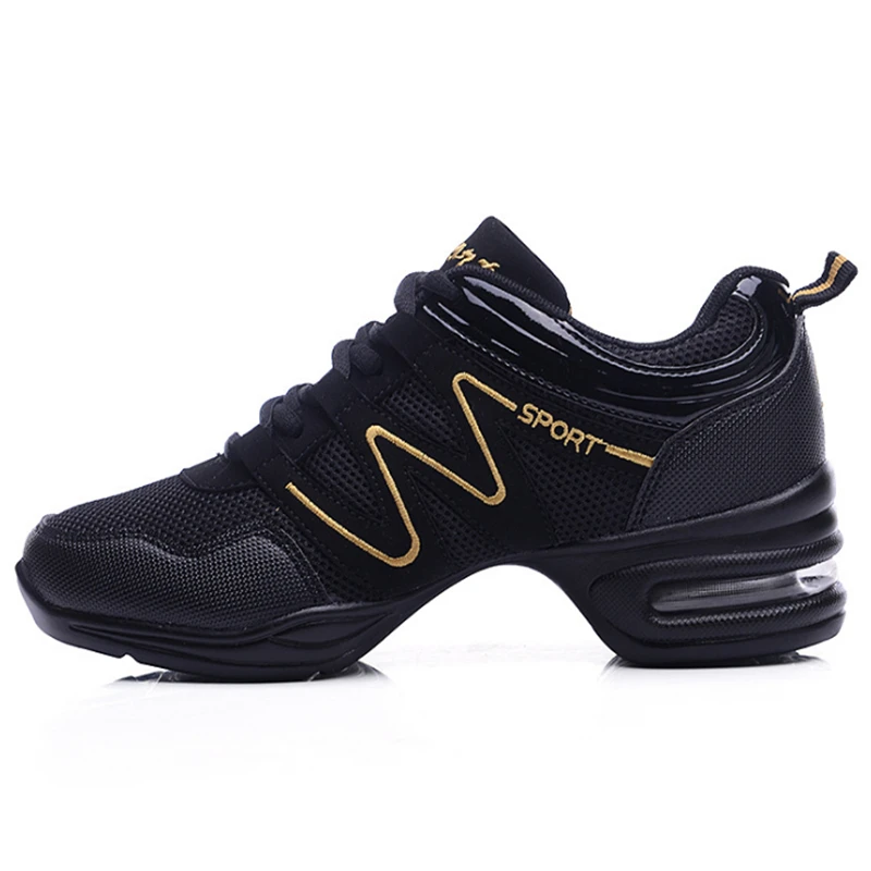 

2018 Women Girls' Platform Breath Feature Soft Outsole Dance Shoes Sneakers Woman Female Modern Dance Fitness Jazz Shoes