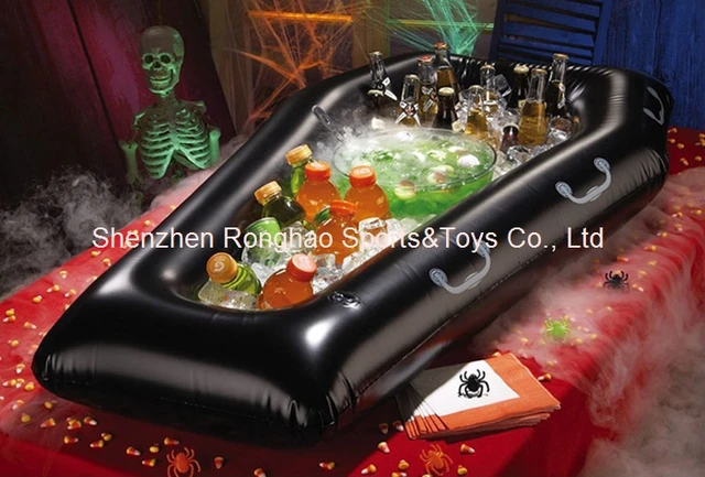 halloween inflatable serving salad bar buffet picnic drink cooler party ice bucket holder black 46ft