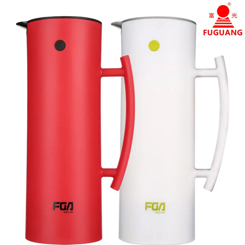 1L/33 oz Coffee Water glass inner Kettle Glass Lined Thermos Coffee