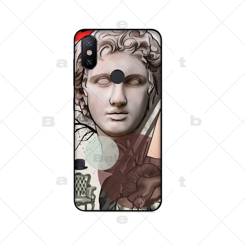 Vintage David Graphic Phone Cases For iPhone XS XR XS Max X 6 6S 7 8 Plus 5 5S SE Black Soft TPU Phone Back Cover Coque