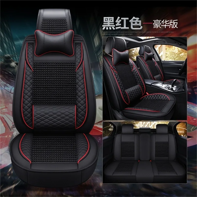 

Universal PU leather high-grade wear-resistant car for outlander pajero sport pajero montero triton l200 sport range rover velar