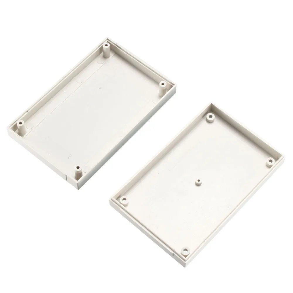 Uxcell 1Pcs 90x65x36mm 100x60x30mm 125x80x26mm font b Electronic b font Plastic DIY ABS Junction Box Enclosure
