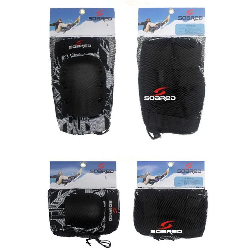 Качественный скейтборд и роликовые коньки и BMX/snow board skating protection pad для колена и локтя подходит для детей/взрослых на открытом воздухе