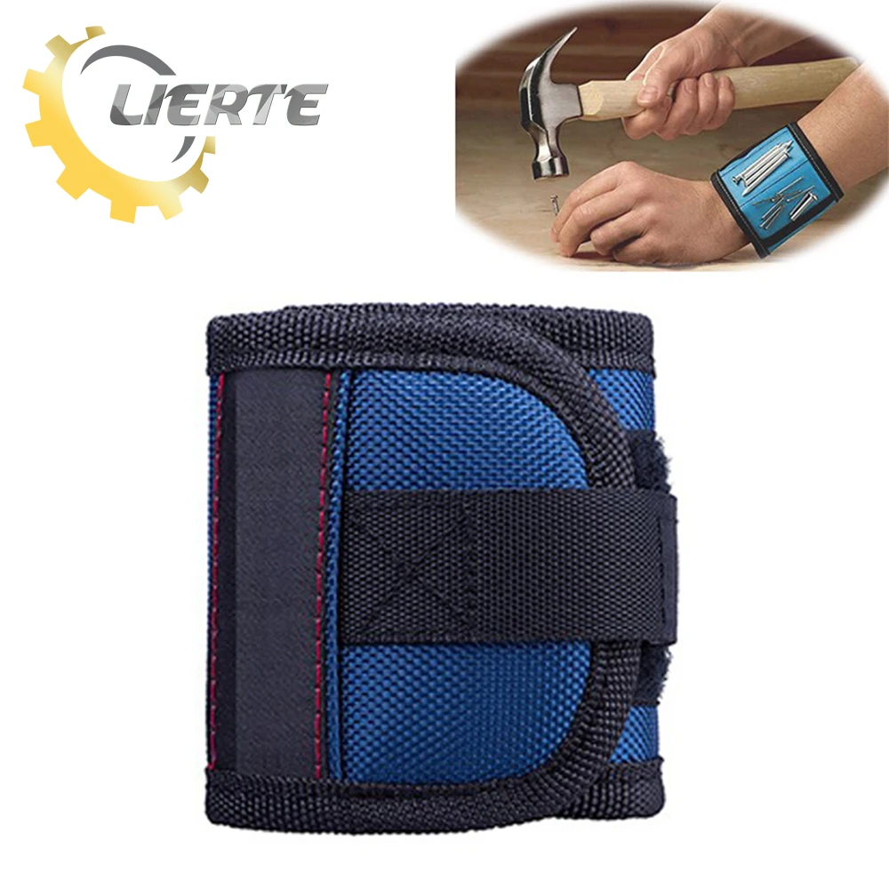Lierte Wristband Band Tool Belt Bracelet Screw Kit Bag