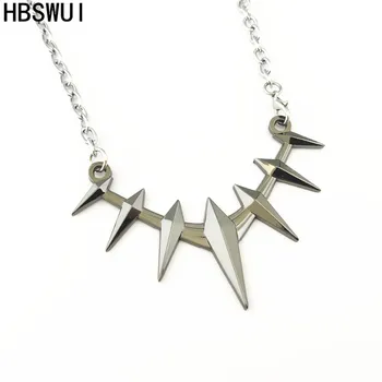 

HBSWUI Wholesale Free shipping 20pcs a lot Black Panther necklace HJIKBTPY01