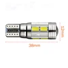 Auto LED Canbus T10 10 SMD 5630 W2.1x9.5d W5W 192 194 White 12V Car wedge parking dome light width lamp marker light lamp bulb. ► Photo 3/6