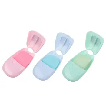 

Travel Portable Disposable Soap Paper Washing Hand Scented Slice Sheets