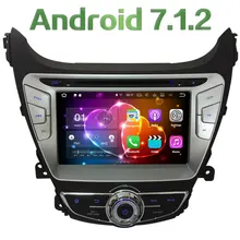 Android 7.1 8” HD 2GB RAM Quad Core 4G DAB WiFi Multimedia Car DVD Player Radio Stereo GPS Navi For Hyundai Elantra 2014 2015