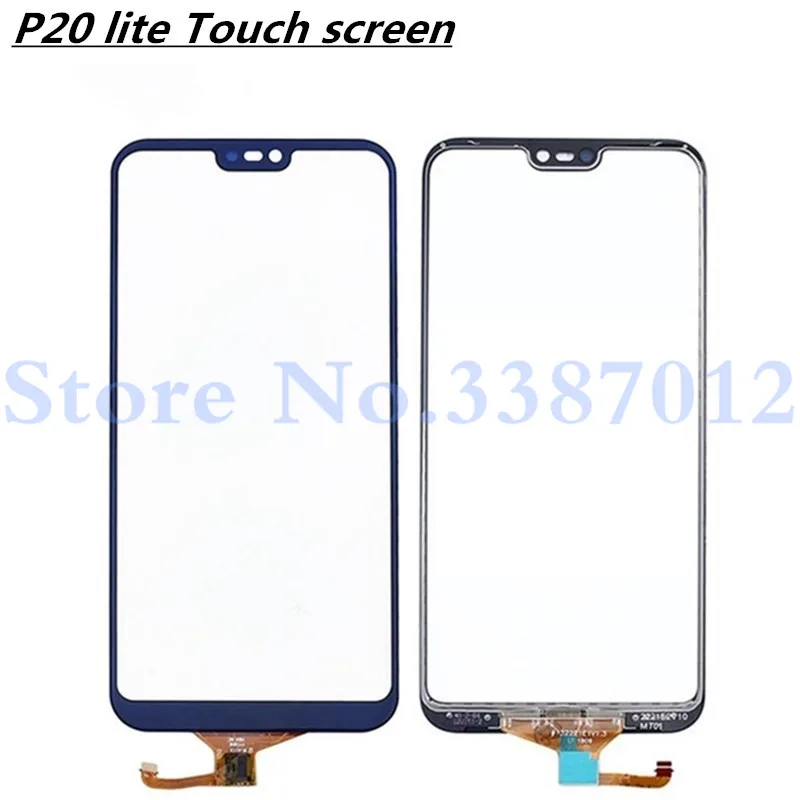 Сменный сенсорный экран для Huawei P20 Lite 5 84 дюйма дигитайзер внешнее стекло панель