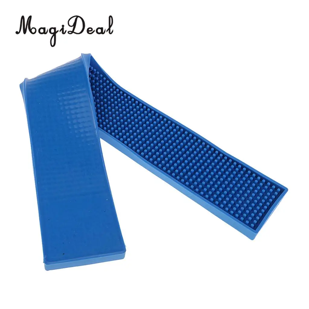 Bar Mat PVC Coaster Bar Service Mat Rubber Waterproof Kitchen Tool Blue