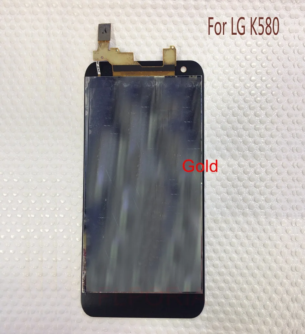LG0006 For LG k580 LCD Display With Touch Screen Digitizer With Frame Assembly Original Replacement Parts(8)