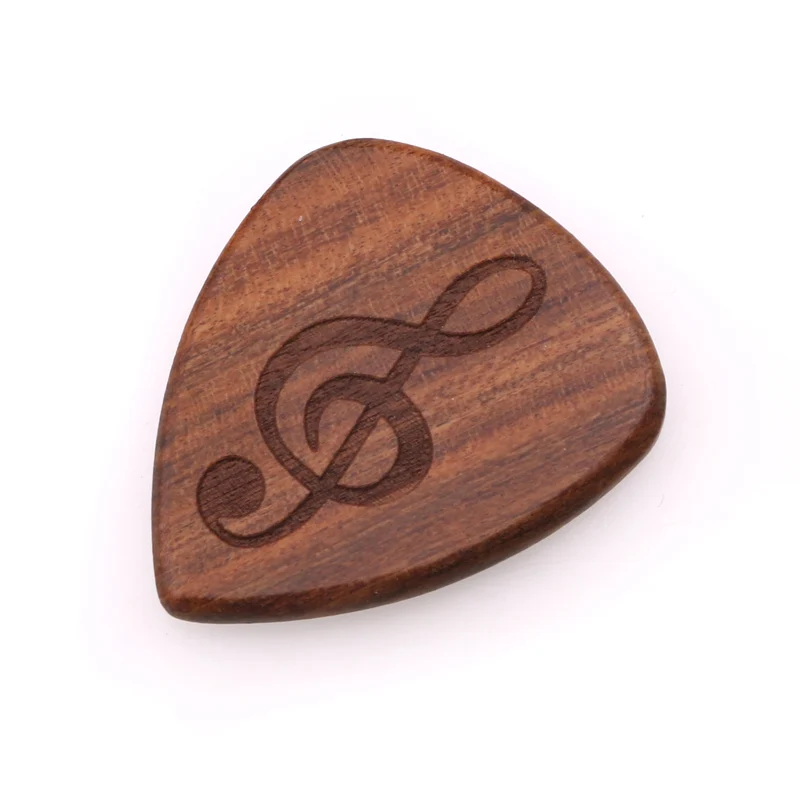 

Newly Guitar Playing Picks Solid Wood Fingerpicks For Musical Instrument Accessories BFE88