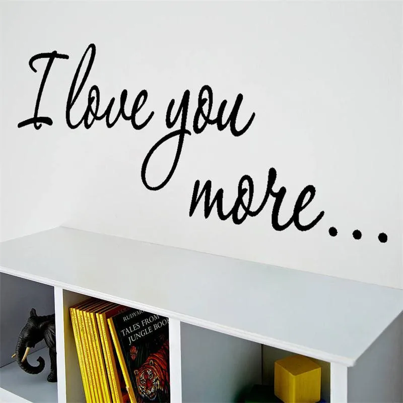 Ich Liebe Dich Mehr Sagen Vinyl Zitate Schriftzug Worte