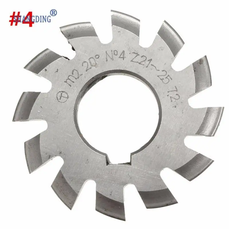 

Diameter 22mm M2 20 Degree #4 Involute Module Gear Cutters HSS High Speed Steel NEW Machine Tools Accessories