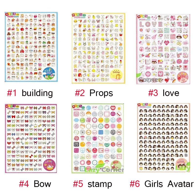 2 листа/упаковка прозрачные наклейки в виде дневника|stickers transparent|stickers stylestickers kids |