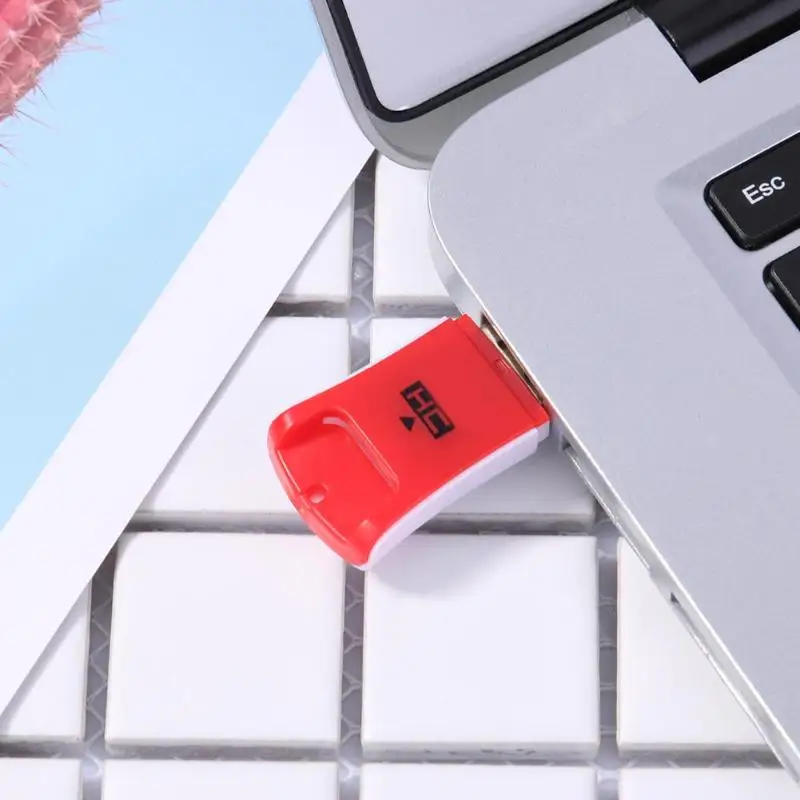 5 шт./компл. Цвет случайном Micro USB 2,0 Устройство чтения карт памяти Адаптер для Micro SD TF чтения карт памяти для удлинитель-переходник новый