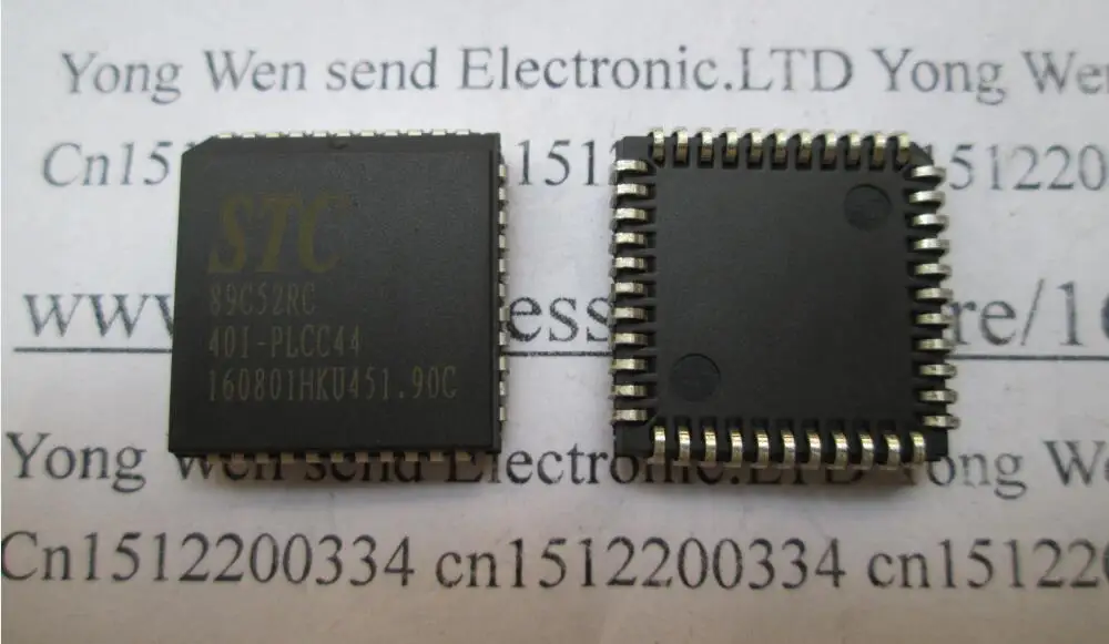 ГОРЯЧИЙ НОВЫЙ IC STC89C52RC-40I-PLCC44 STC89C52RC-40Я STC89C52RC 89C52 89C52RC-40I-PLCC44 STC89C52 89C52RC PLCC44 бесплатная