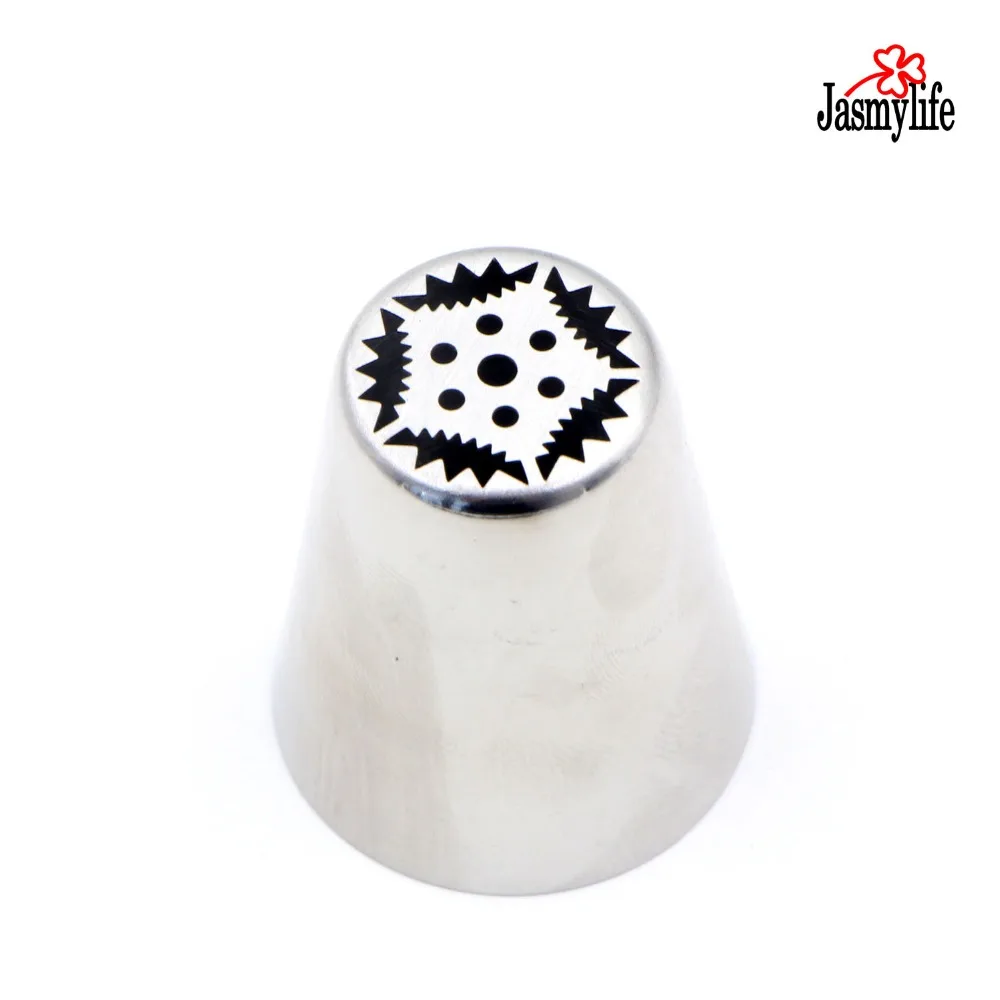 

Cupcake Baking 1PC Stainless Steel Russian Flower Nozzles For Caking Decorating Fondant Icing Piping Tips Cream Pastry Tubes