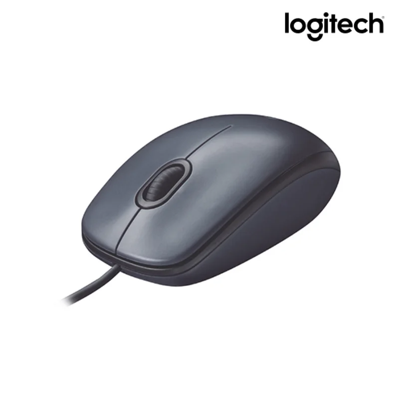 Logitech M90 1000 Точек на дюйм Проводной USB оптическая Мышь классические офисные Главная Универсальный мыши