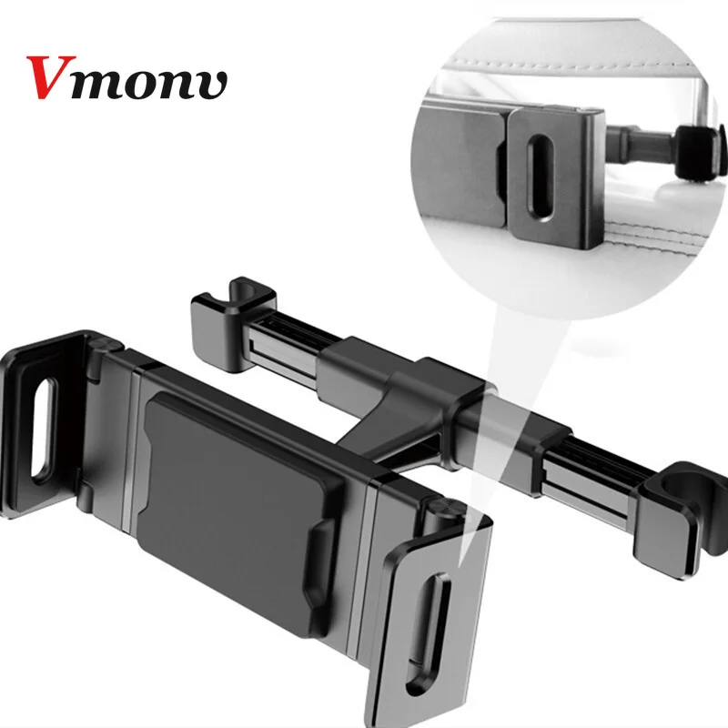 Vmonv Tablet Phone Car Holder for iPhone X IPad Pro 12.9 Back Seat