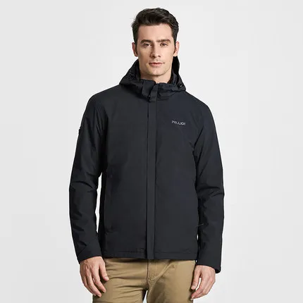 PELLIOT уличные куртки, Мужская брендовая куртка, три в одном, утолщенная флисовая двухсекционная одежда для альпинизма, Мужская лыжная куртка - Цвет: NO.   11