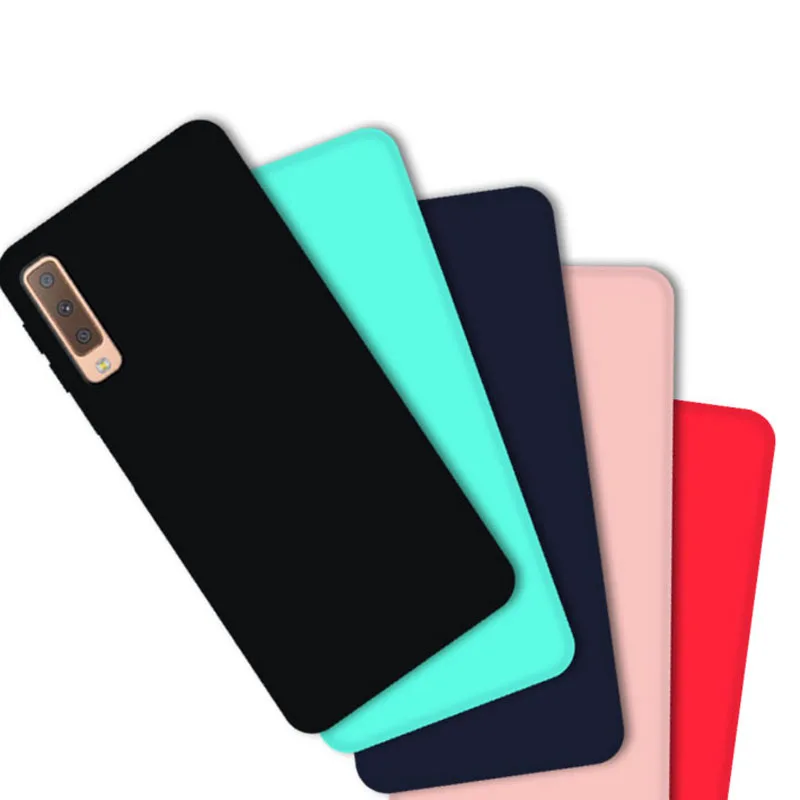 

for Samsung A7 2018 A750 A8 plus Silicone Case TPU Soft Protector Back Cover for Samsung Galaxy J4 J6 Plus case phone cases