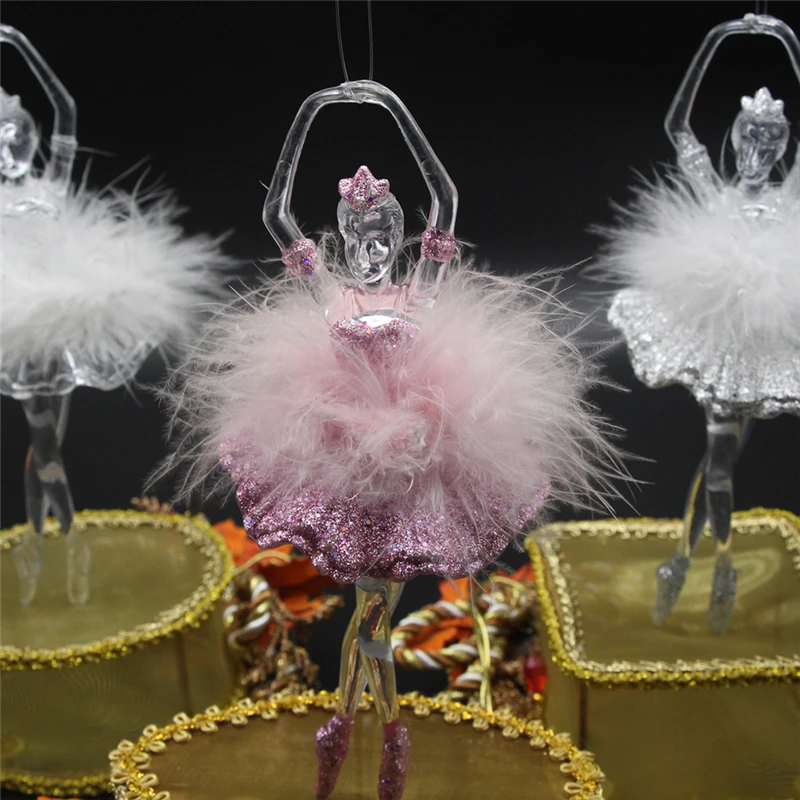 AHYONNIEX, 1 шт., модная акриловая трехмерная балерина, подвеска «Балерина», сделай сам, свадебное, креативное, домашнее украшение, инструменты, украшения