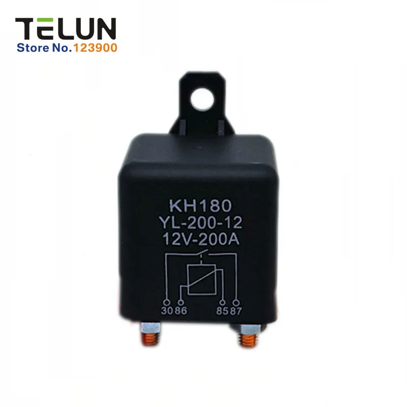 

12V 200A high power single phase relay car modified total power inverter Electromagnetic switch relay automotive ignition relay