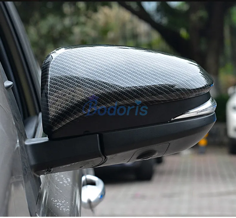 Крышка зеркала из углеродного волокна для двери для Toyota Hilux Revo SR5 AN120 AN130 аксессуары